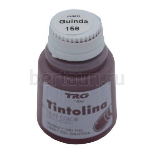 ТРГ №  49 Tintolina краска д/кожи 25 мл тем. вишня 156