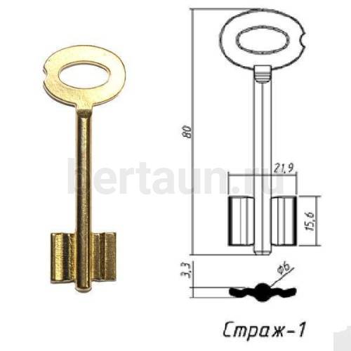 Заг.для ключ. СТРАЖ- 1   DV-1142   №113