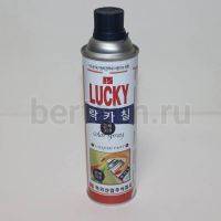 Краска №  2 аэрозоль "LUCKY" 400 мл № 328 т.синяя