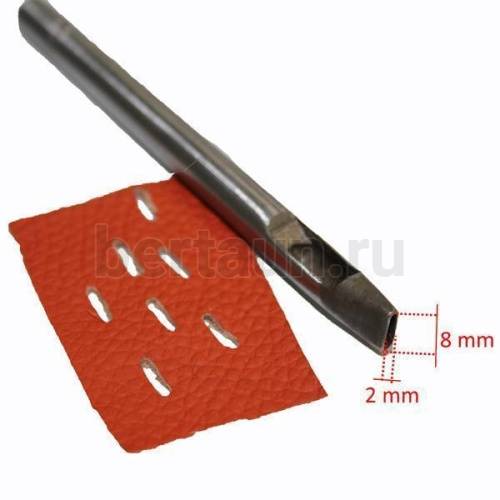 Пробойник №103 - щель 8 х 2 FCD