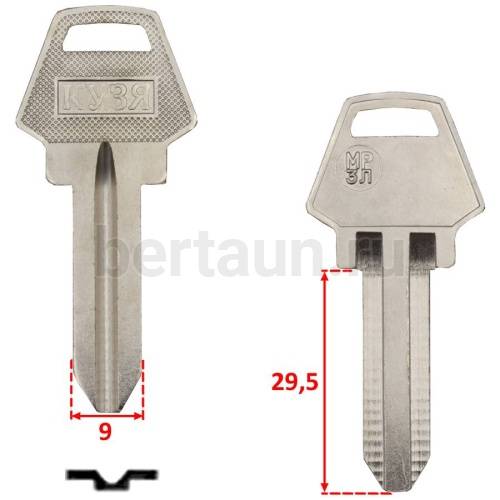 Заг.для ключ. МP 3Л  _MR-3_VK2_VTK1_MOS3 мосрентген №188