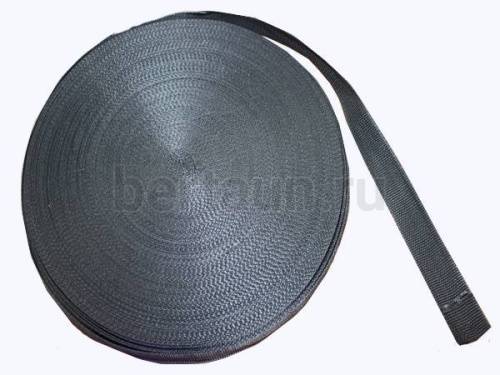 Стропа № 1  30мм Т322 17/5 ТМЛ/АП  черный 322 (5 м/упак)