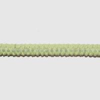 Резинка босоножная в кожаной оплетке 6 мм салатовая Италия
