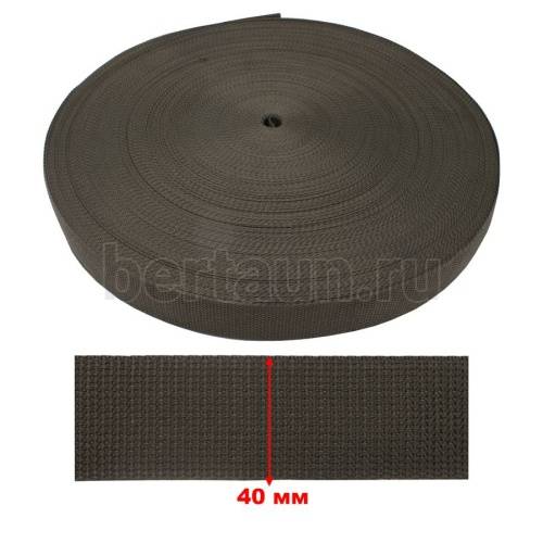 Стропа №17  40 мм TML темный хаки (олива) 328 (5 м/упак)