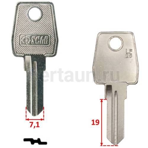 Заг.для ключ. LF 25 _LF-11_x_x_LF25 №251