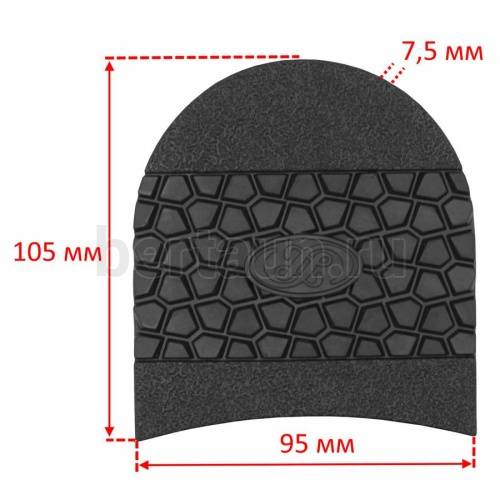 Набойка №Xplorer 9 черный