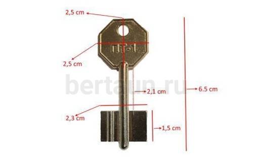 Заг.для ключ. ПАТЕНТ-1  DV1111   №548 