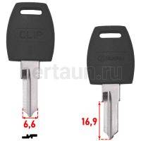 Заг.для ключ. CL1P_501P_Mer21d_(D-243) почт. англ № 487 