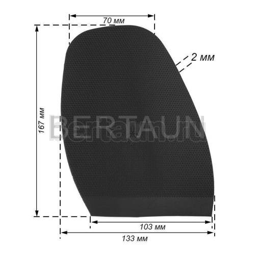 Профилактика №143 ZHUK арт.575L черный 2,0 мм