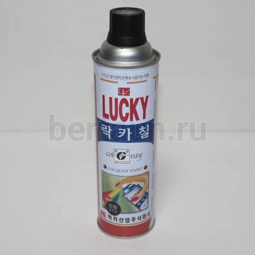 Краска №  5 аэрозоль "LUCKY" 400 мл № 313 (кор)