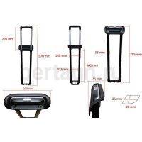 Ручка телескоп. д/чемодана №128  FSD РС2220*28"