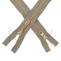 МОЛНИЯ № 70 КУРТОЧНАЯ ИТАЛИЯ Т5 метал.золото 100 см 2 замка беж