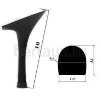 Каблуки №  10 LY 3013 черный матовый (9,5 см)
