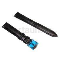 Ремешки для часов № 41  КОЖА HIGHTONE #284 (16мм черн)