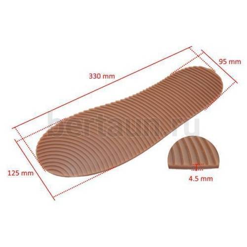 Подошва №  6 PAN 285 профилактика 4,5 мм крем