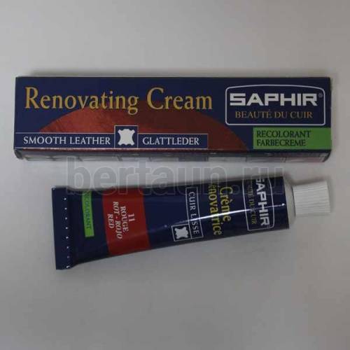 Сапфир №110     ЖИДКАЯ КОЖА -11 - красный (25 мл)