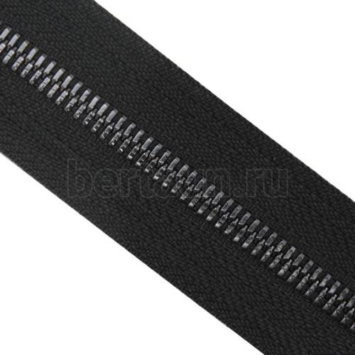 Молния рулонная №  91 МЕТАЛЛ тем.никель Т5 GFM С580 черная