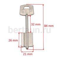 Заг.для ключ. ELP - 2 DV1204 № 310 