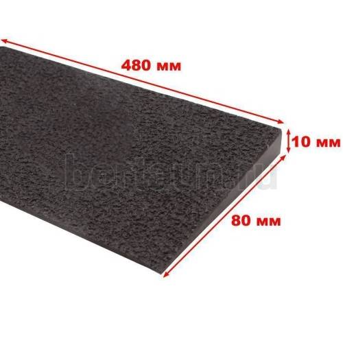 Косяки №21    TOPY CREPE 480*80*10 мм+++ XXL  ШИР  коричневый