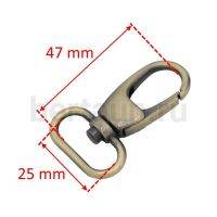 Карабин № 19 метал. д/сумок.GFM 25мм арт.057/1790 антик