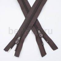 МОЛНИЯ №126 курточная 2 замка спираль Т7 ПРИБАЛТИКА 120 см коричн