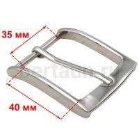 Пряжка  № 26 ременная  35 мм 7939 никель