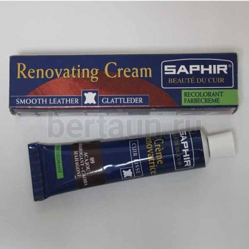 Сапфир №108     ЖИДКАЯ КОЖА -09 - махагон (25 мл)