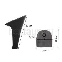 Каблуки №  31 LY 6329 черный матовый(высота  8 см)