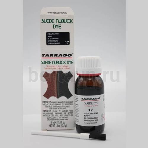 Тарраго №250  (TDC16) Крас. для зам/ и нуб. 017 SUEDE DYE 50мл тем.синяя