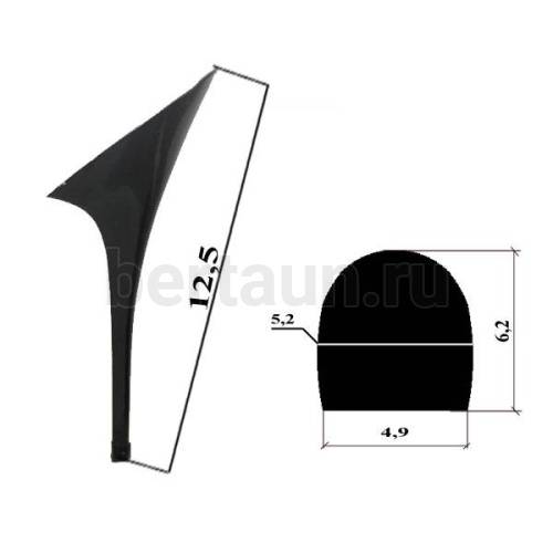 Каблуки №  17 LY 4182 черный лаковый (высота 8 см)