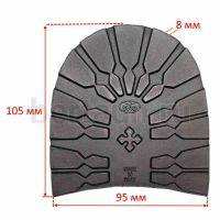 Набойка №  95 SVIG муж. 236 TACCHI TRAPPER №4 черн