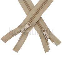 МОЛНИЯ №329  курточная 2 замка спираль Т7 ПРИБАЛТИКА 100 см бежевый (292)