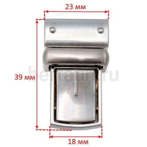 Замок портфельный №181 С154-1 BERT браш