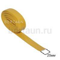 Ручки сумочные ПЛОСКИЕ №134 2,5см*2м желтый ЛАК