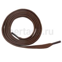 Шнурки №52 шнурки ПЛОСКИЕ коричневые 100 см