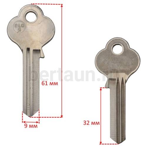 Заг.для ключ. GLO 2 _GLO2_GL7_GO7_GLB16_Globe Китай№137