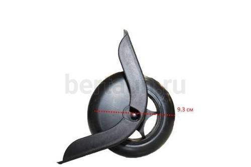 Колесо № 27 д/чемодана W0049 /К-4 ТМL /4 LТ с бортом большое черное