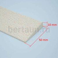 Косяки №13    TOPY CREPE 480*50*10мм средние белый..