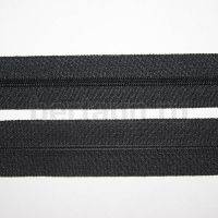 Молния рулонная  № 43  спираль Т3  /№322 черн (400м/упак)