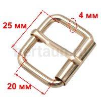 Пряжка  №110 LT 25*20*4 золото 10 шт/упак 