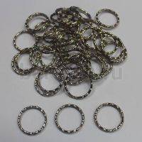 Кольцо для  ключей № 6   30 F  (рефленное)(упак 50 штук)