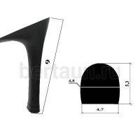 Каблуки №   3  LY 2126 черный матовый (высота 9 см)