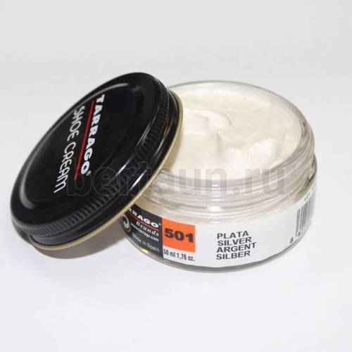 Тарраго №215 (TCT31) 501 Крем SHOE cream СТЕКЛО 50мл серебро Тарраго №215 (TCT31) 501 Крем SHOE cream СТЕКЛО 50мл серебро