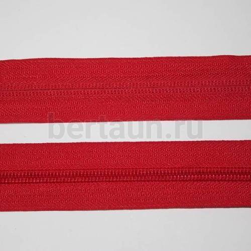 Молния рулонная  № 41    спираль Т10  красный