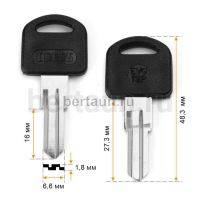 Заг.для ключ. EVG-1SP  CANAS  почт. англ № 667
