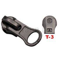 Замок-бегунок № 79  спираль Т3 ОБРАТКА (нижний) т.никель