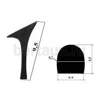 Каблуки №  23 LY 4418 черный лаковый.(высота 9,5 см)