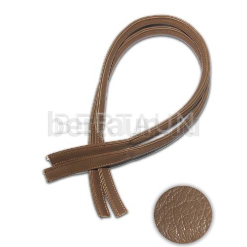 Ручки сумочные 75 см крепл.УЗКОЕ № 94 полиурет. коричневый табак