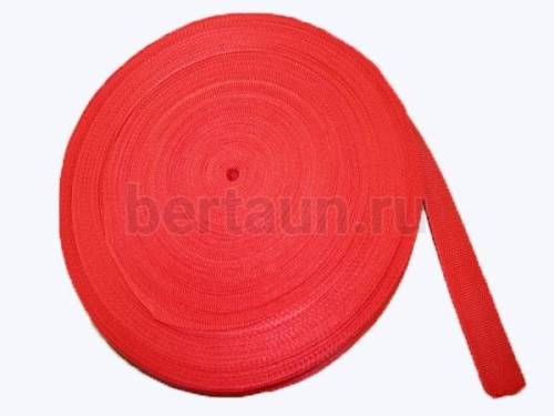 Стропа № 5  35мм  красный 148 (5 м/упак)