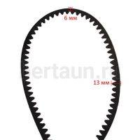 Рант №11 декоративный  (6 мм) прямой черный